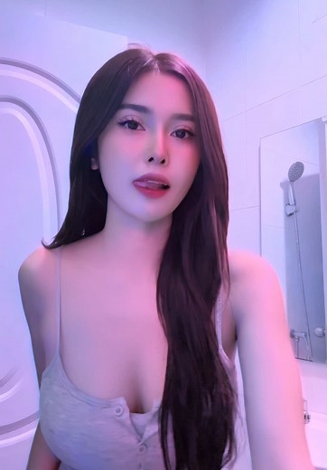 Bathroom Beauty Routine: Graceful Movements