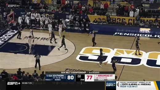 Georgia Southern Eagles vs. Arkansas St Red Wolves: Game Highlights - ESPN Video