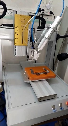 2 parts AB glue dispenser liquid resin glue dispensing machine for pcba assemble electronics