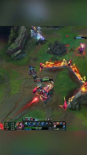 Thresh Engage Support In Teamfight | Great Teamfight! #leagueoflegends #highlights #thresh