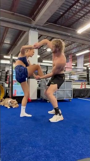 Try Not to Laugh 😂 Logan Paul & Nina Agdal Challenge! | Funniest Couple Moments #Shorts