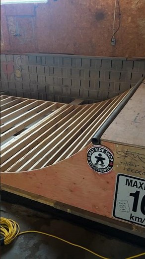 Garage Mini Ramp ALMOST DONE #skateboard #skate #skatetricks