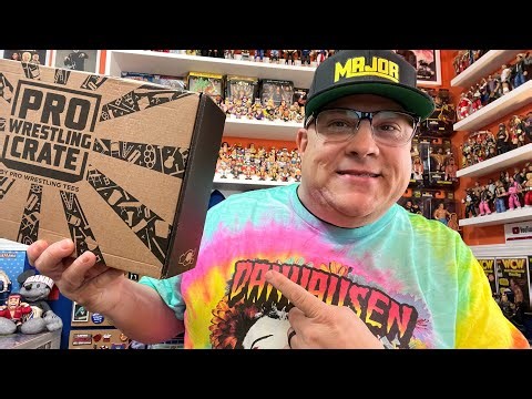 Pro Wrestling Crate unboxing - March 2026 #PWCrate #unboxing #prowrestlingtees