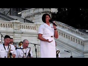 United States Navy Band Commodores @ U.S. Capitol "Save Your Love for Me" Vocal: MU1 Kristine Hsia