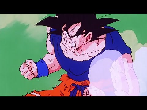 Goku Kaio-Ken x20 vs Frieza - (Original Funimation Dub)