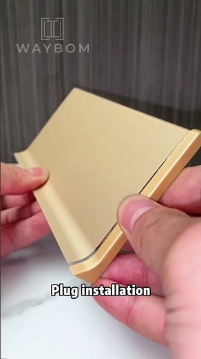 Aluminium slim minimalist skirting