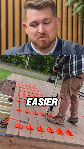 @homeloveprojects on Instagram: "Standing up and installing Cortex? That’s a win. Looks clean, efficient, and way easier on your back. Video from: @outdoorspacebuilders #reaction #reactionvideo #tools #constructionlife"