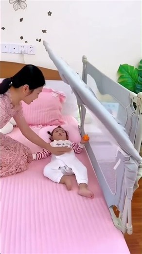 ▶️Baby Comfy Safety Lightweight Bed Side Crib (#2346) Product Link in Bio
