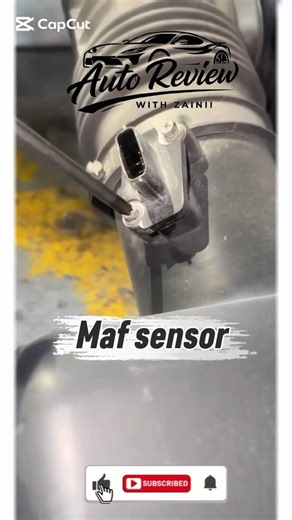 MAF Sensor Remove in air cleaner #shorts