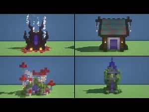 Four More Easy Nether Portal Designs | Minecraft 1.17 Tutorial