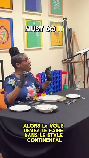 What to do with your hands when dining l Table Etiquette l Continental Dining Style