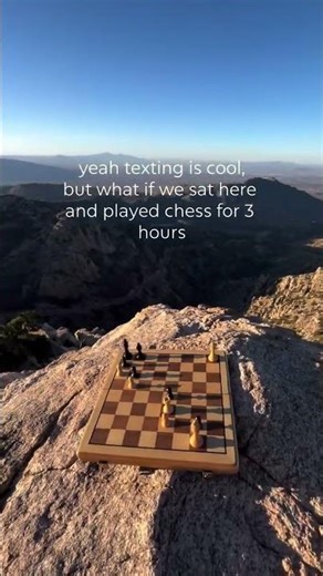 Imagine Playing Chess HERE! Solve the Puzzle