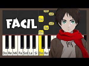 Attack on Titan - Akuma no Ko - TUTORIAL DE PIANO FÁCIL