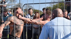 Inside vicious world of bare-knuckle fighting as men trade blows in cages