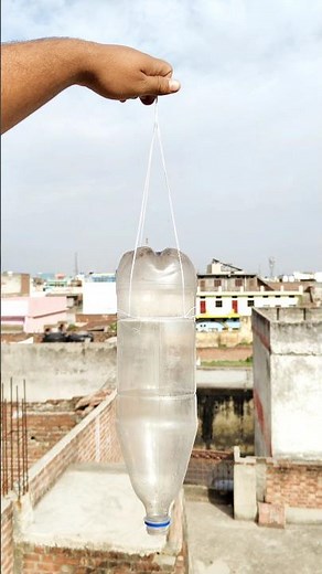 Making Bird's Water Feeder From Bottle 😱 ।। Bottle Water Feeder For Birds #shorts #birds