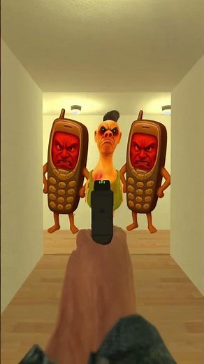 Destroying Hamood Habibi.EXE and Nokia Phone in Liminal Hotel Nextbot Gmod