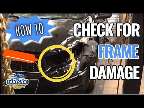 How to Check for Frame Damage on a Car, Truck or SUV