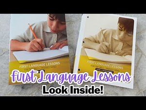 First Language Lessons for the Well-Trained Mind Level 3 | Detailed Flip Through | Elementary LA