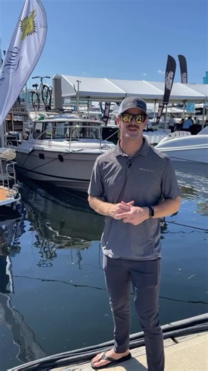 The R-23 is the ultimate mini-yacht 🛥️ with comfortable accommodations and all the features you need for your next adventure. Tour it with our crew at the Fort Lauderdale International Boat Show this weekend! #FLIBS #FLIBS2025 #RangerTugs | Ranger Tugs
