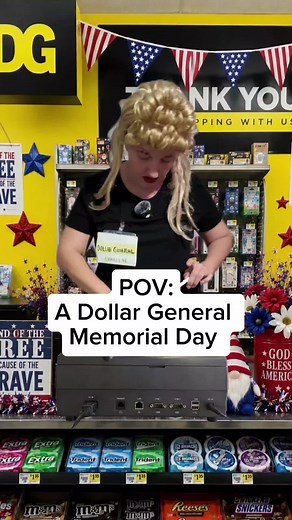 Small-Town Dollar General Hero on Memorial Day