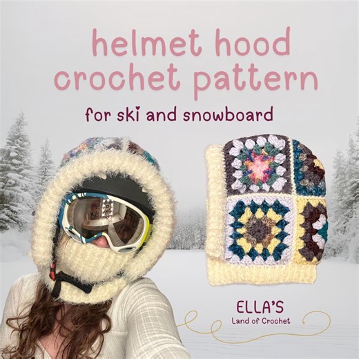 Helmet Cover Crochet Pattern - Etsy