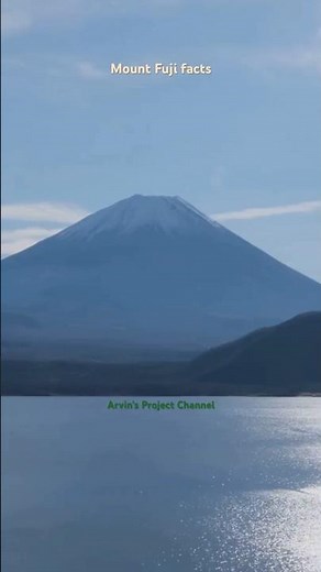 Mount Fuji fun facts #geographyfacts #naturedocumentary #educationalvideo