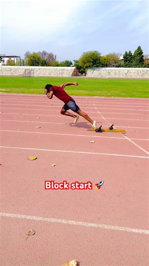 Block start technique | sprinter block start training #shorts #athlete #sprinter #running #army #yt