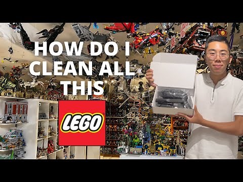 How do I CLEAN my LEGO Collection??