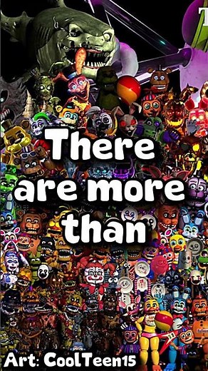 How Many FNAF ANIAMTRONICS Are There?! #fnaf