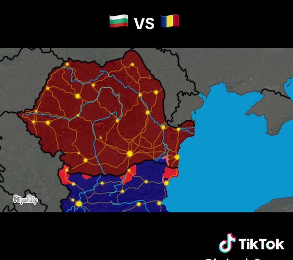 Animating Territories: Bulgaria vs Romania