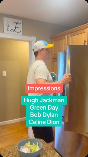 TJ on Instagram: "Singing impressions..#impressions #hughjackman #greenday #bobdylan #celinedion #inthemiddleofthenight #fyp"