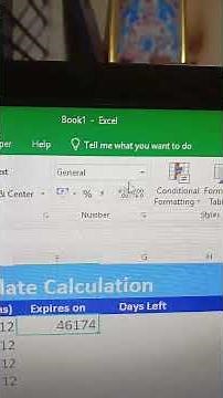 Premium Due Date Calculate in Excel #excel #computereducation #windows