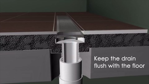 Linear Shower Drain 12 Inch- Rustproof Aluminum Shower Drain Hair Catcher, Silk Silver Drain Shower Adjustable Waste Outlet, Cut-to-Fit Design Shower Drains, Corrosion-Resistant