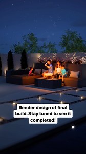 Custom bench & firepit build 🔥👌 #trusttheprocess #diyprojects #beforeandafter #construction #homeimprovement #bluecollar #tradesman | Sierra Pool Co.