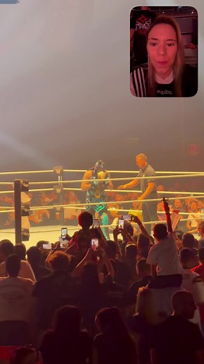 Penta emocionado con el público español en WWE Madrid