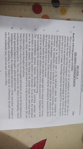 SECTION-A\{READING COMPREHENSION\}I. Read the following passa... | Filo