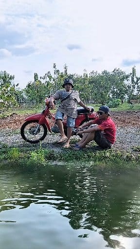 Menikmati keindahan alam | TR Muhamad