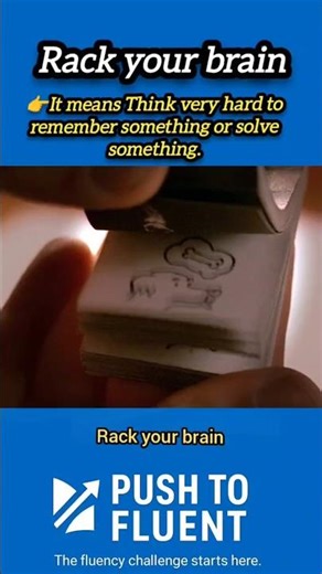 Rack Your Brain | Real English Expression