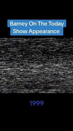 Barney On The Today Show Appearance 1999