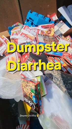 Dumpster diving and found all hot foods melted 🫠 Hard pass on this find 😆 #food #dumpsterdiveking #free #dumpsterdiving #sad | Dumpster Dive King