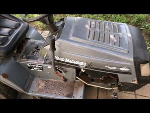 How to Adjust the Deck Lever on a 90s MTD Lawn Tractor
