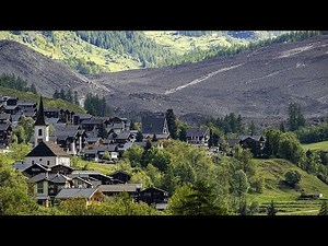 Aerial footage shows Alpine village buried by Birch glacier slide