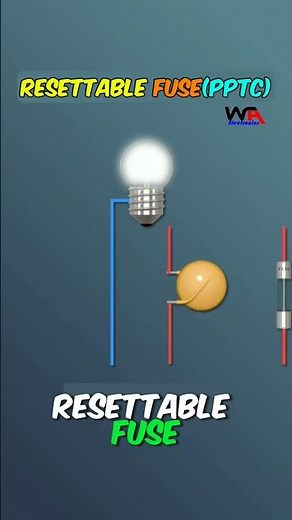 Fuse VS. Resettable Fuse PPTC Working Principle #fuse #fuses #resettablefuse