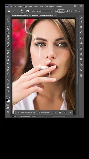 Photoshop tips | Smoke Animation