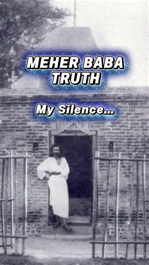 The breaking of His silence… #meherbaba #god #spirituality #india