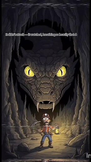 The Cave Wyrm #aigenerated #scary #aivideo