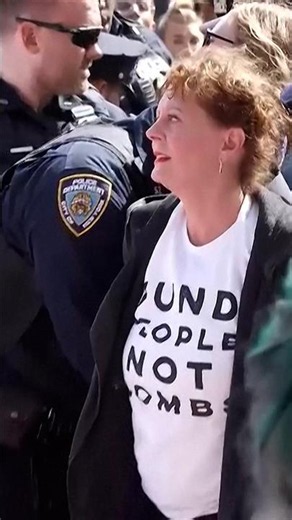 Susan Sarandon among those arrested at protest outside U.N.