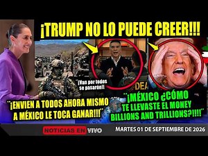 SE ACABÓ TRUMP! NO LO PUEDE CREER, SHEINBAUM ¡BILLETIZA LOCA! ALITO SALE A LLORAR POR ESTO HOY