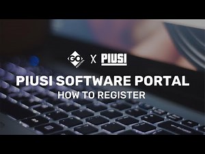 Piusi Self Service Software - How to Register via Software Portal
