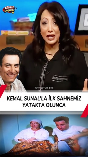 Yasemin Yalçın'ın Kemal Sunal Anısı! İlk Sahnemiz Yatakta Olunca